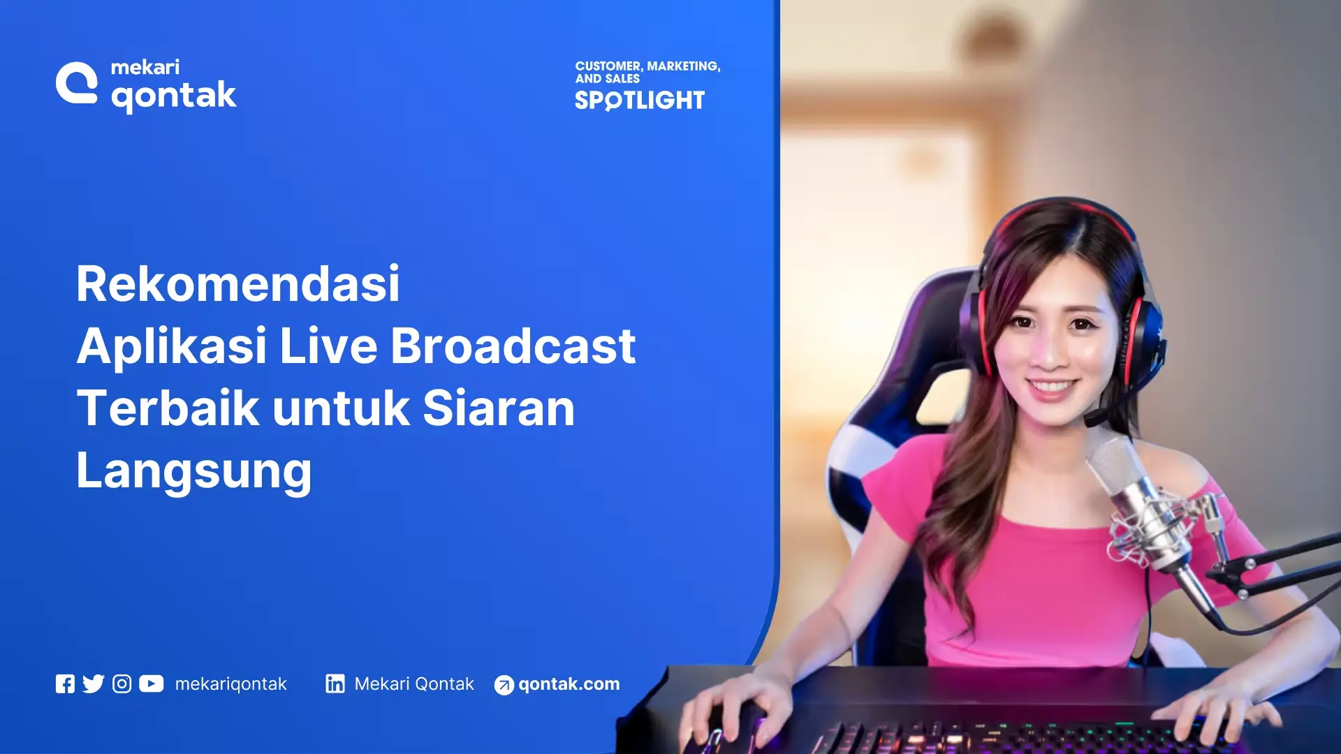 Rekomendasi Aplikasi Live Broadcast Terbaik di Android & Web untuk Streaming
