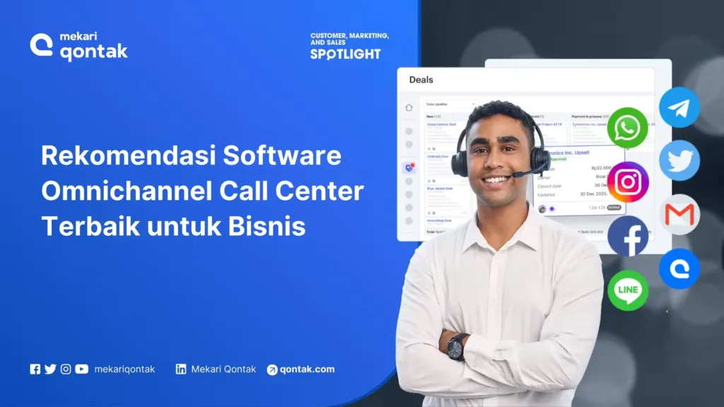 Rekomendasi Software Omnichannel Call Center Terbaik untuk Bisnis