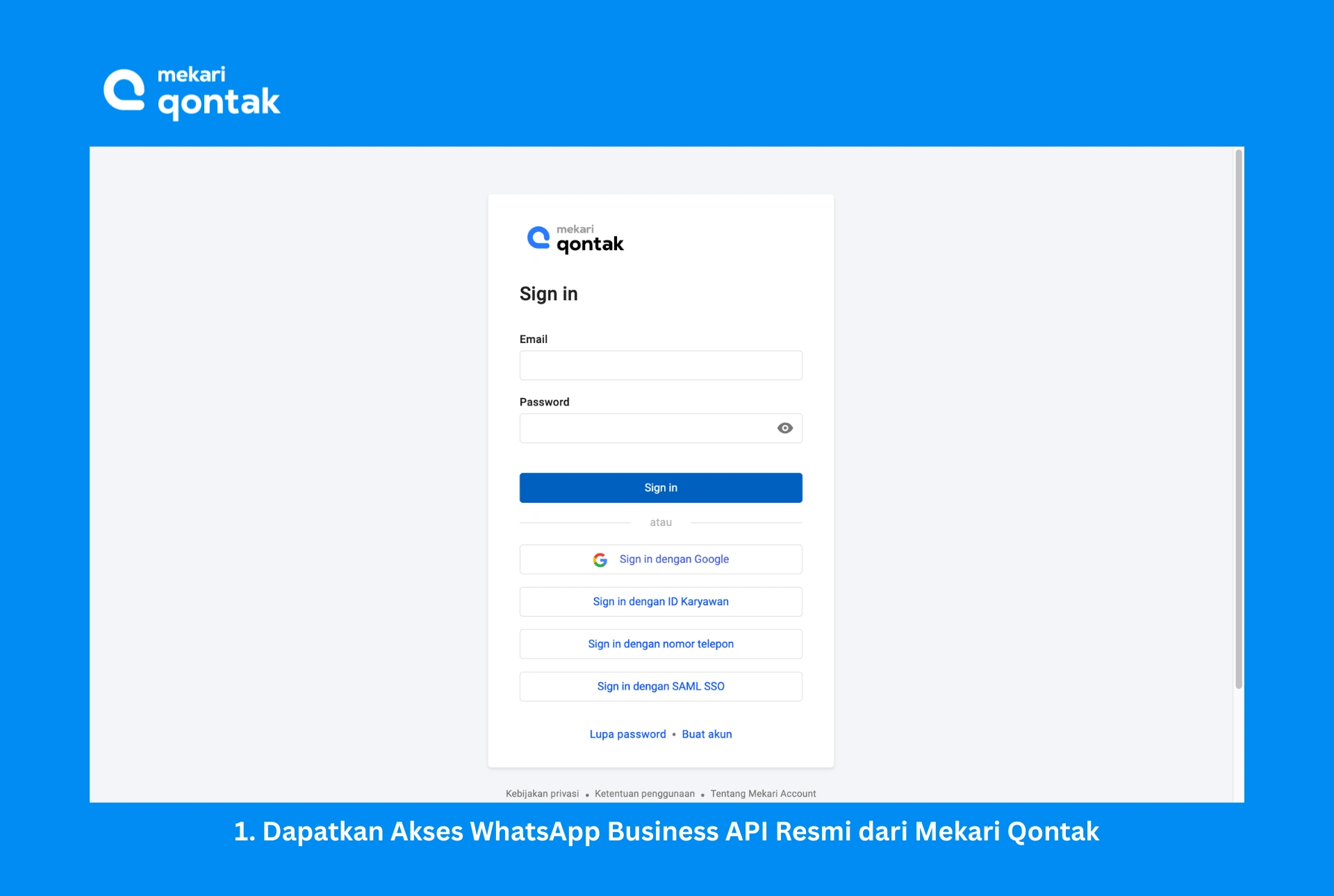 Ilustrasi Login Dashboard WhatsApp Business API Resmi Mekari Qontak Ilustrasi Login Dashboard WhatsApp Business API Resmi Mekari Qontak