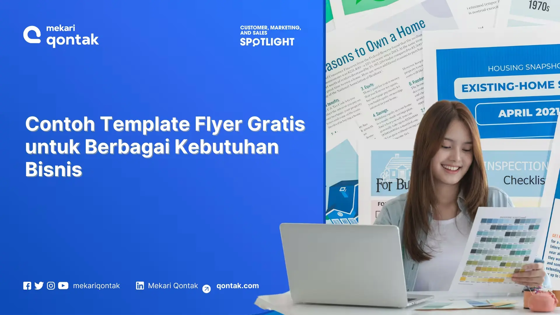 Contoh Template Flyer Gratis untuk Berbagai Kebutuhan Bisnis