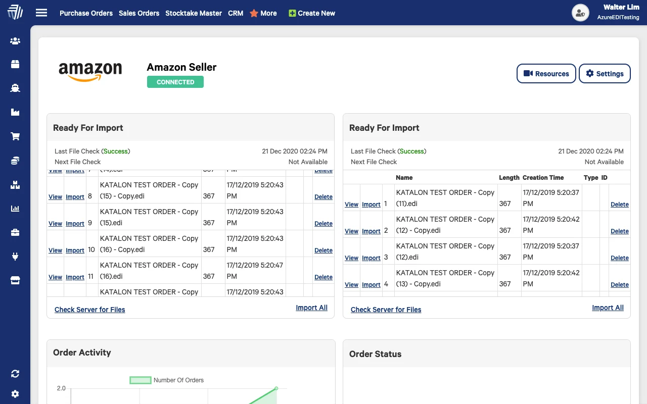 Dashboar Orderactivity Aplikasi Omnichannel Cin7 Omni