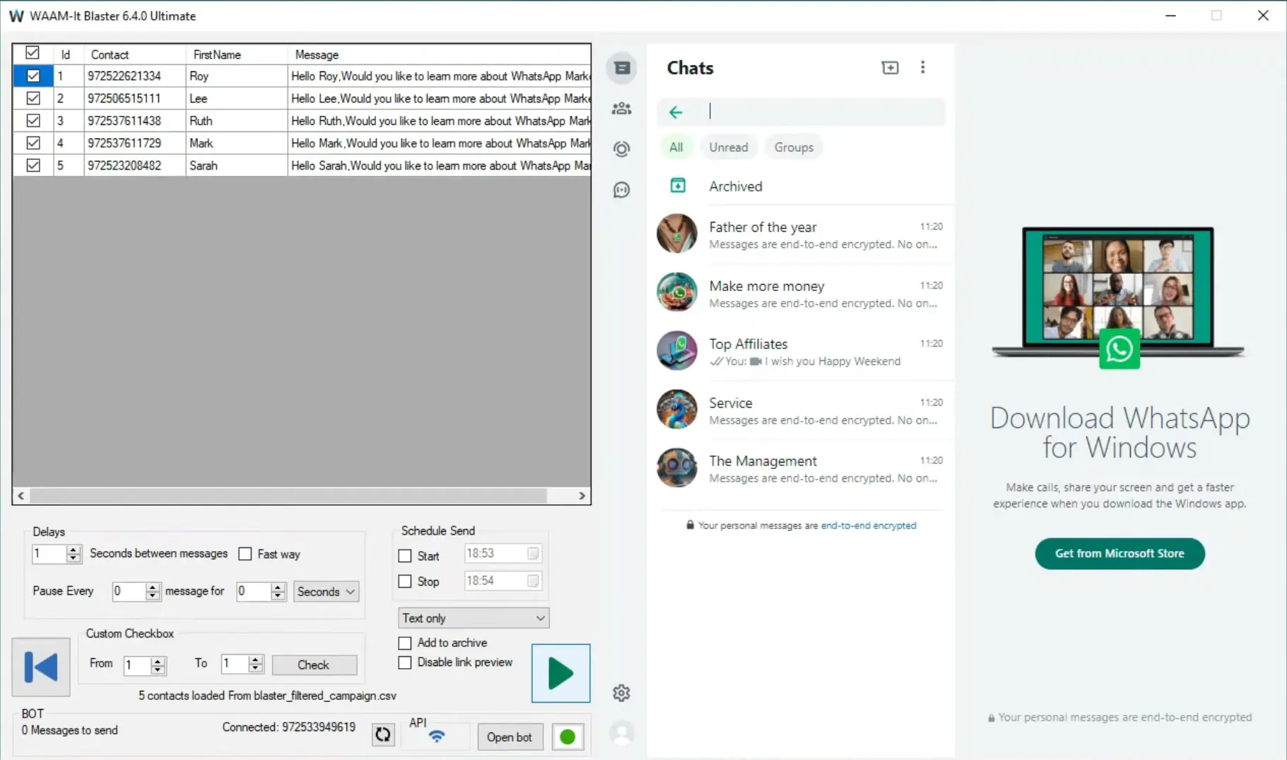 Ilustrasi Dashboard Aplikasi WhatsApp Blast Aplikasi WAAM-it Dashboard Aplikasi WhatsApp Blast Aplikasi WAAM-it