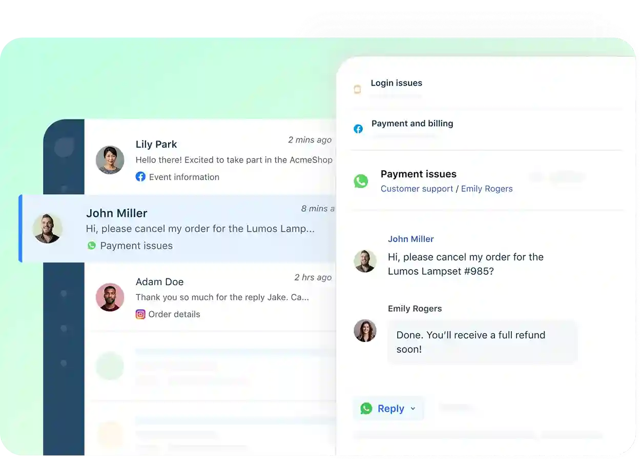 Dashboard Omnichannel Inbox Aplikasi Omnichannel Freshdesk Omni