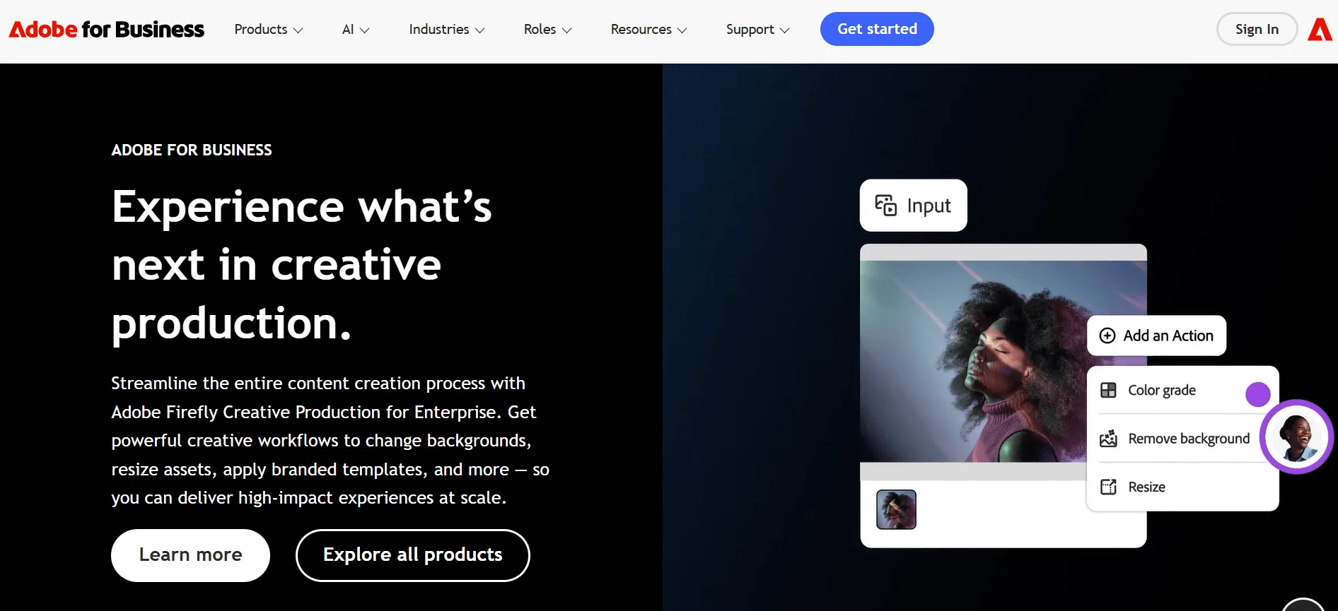 Homepage Aplikasi Omnichannel Adobe For Business