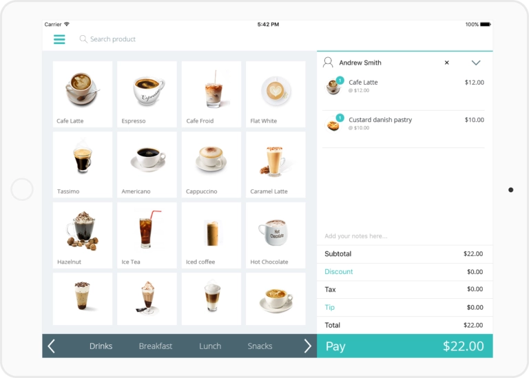 Tampilan In-store Aplikasi Omnichannel Hikeup