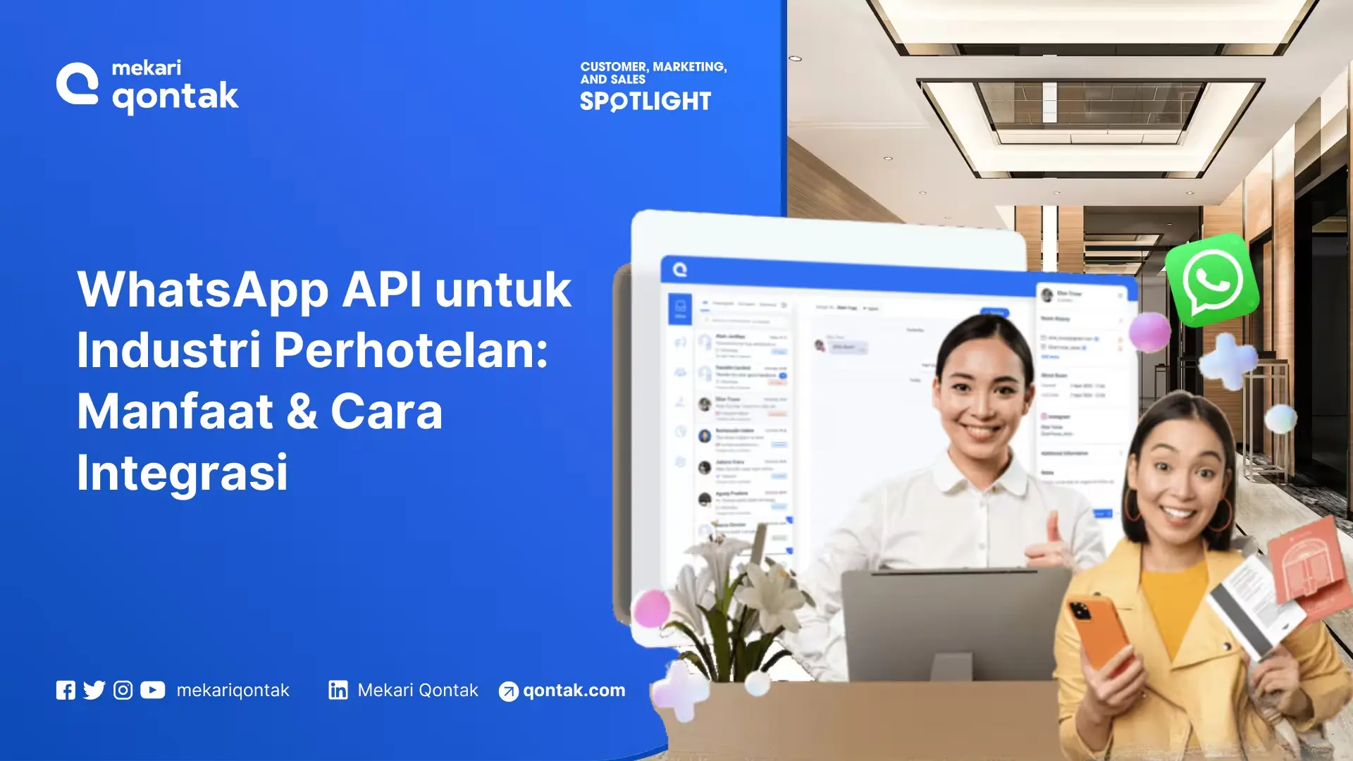WhatsApp API untuk Industri Perhotelan