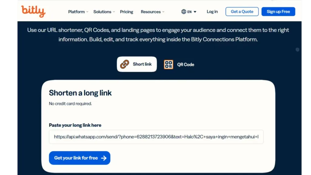 Perpendek Link WhatsApp Perpendek Link WhatsApp