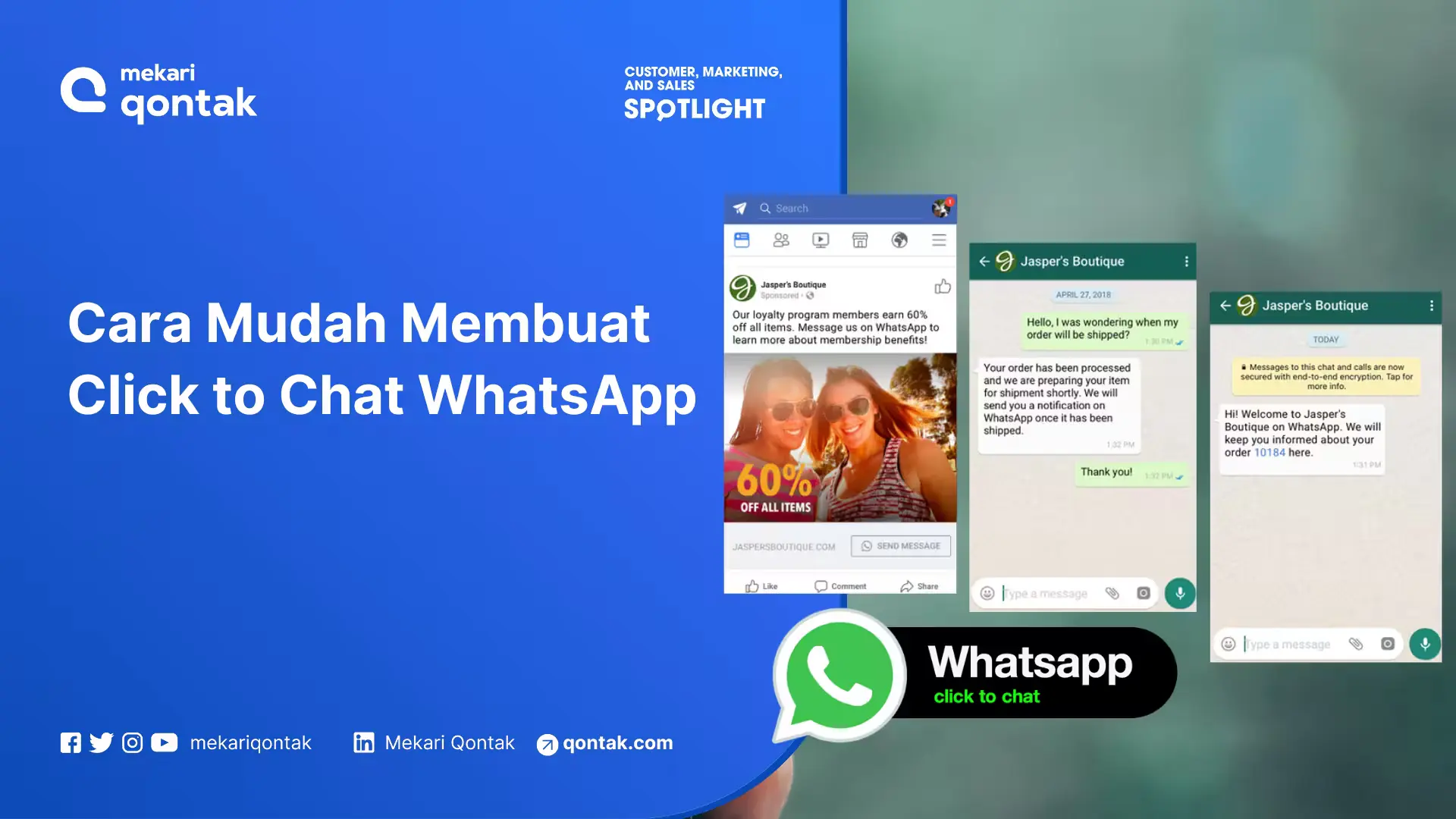 Cara Membuat Click to Chat WhatsApp yang Mudah dan Praktis