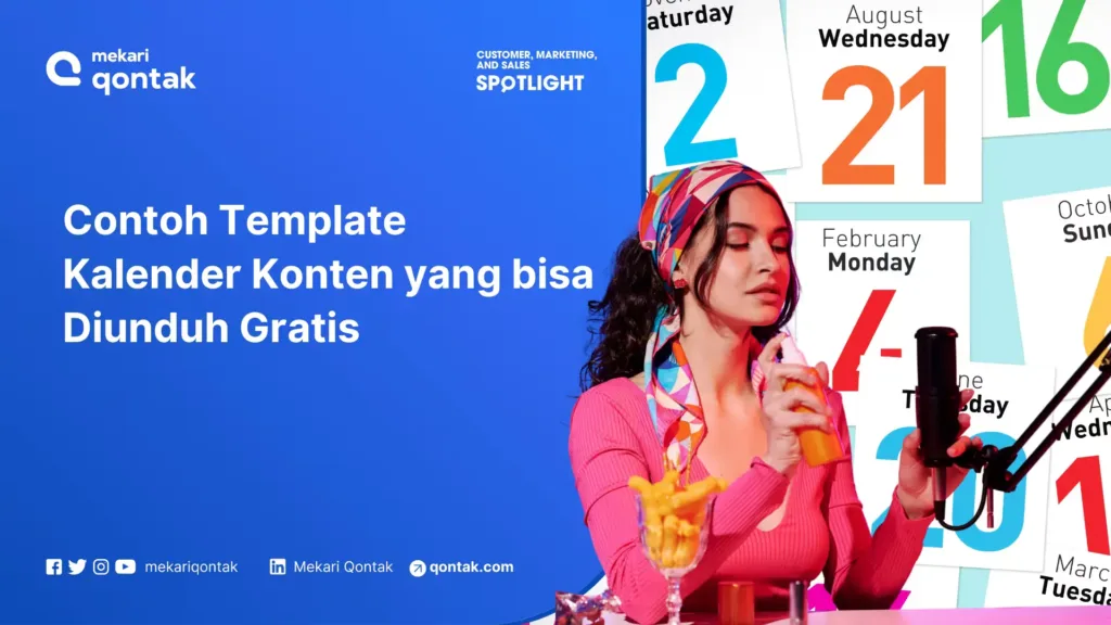 Contoh Template Kalender Konten Gratis: Organisasi Konten Jadi Lebih Mudah!