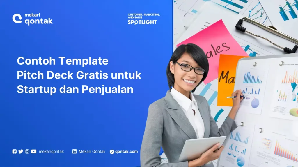 Contoh Template Sales Pitch Deck Gratis untuk Startup dan Tim Penjualan