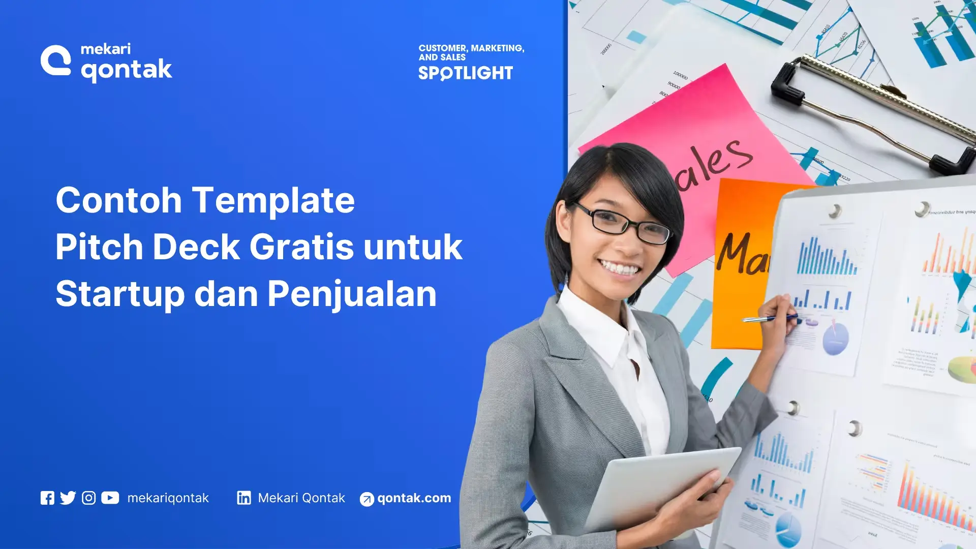 Contoh Template Sales Pitch Deck Gratis untuk Startup dan Tim Penjualan