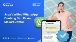 Jasa Verified WhatsApp Centang Biru Resmi Mekari Qontak