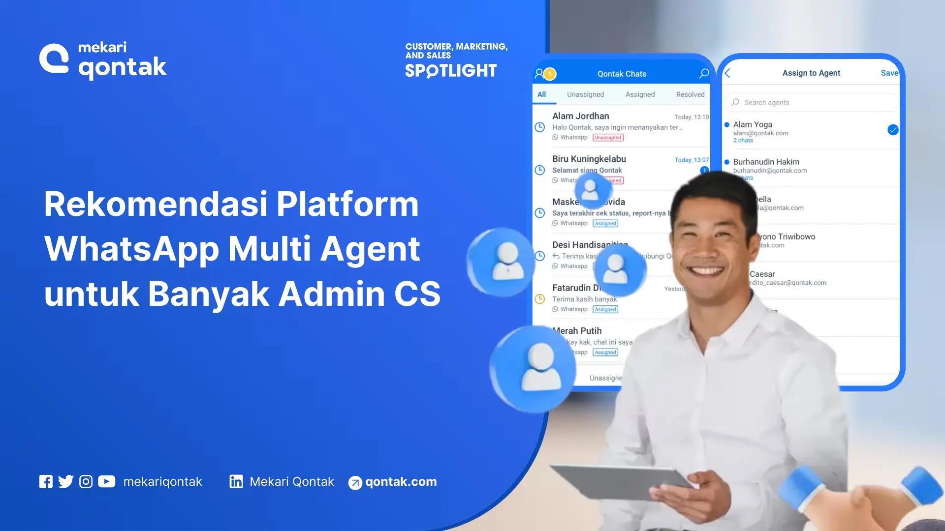 Rekomendasi Platform Tools WhatsApp Multi Agent untuk Banyak Admin CS