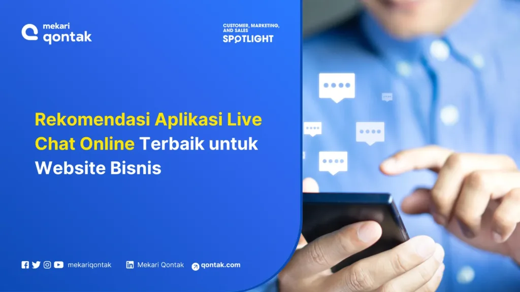 Rekomendasi Aplikasi Live Chat Online Terbaik untuk Website Bisnis