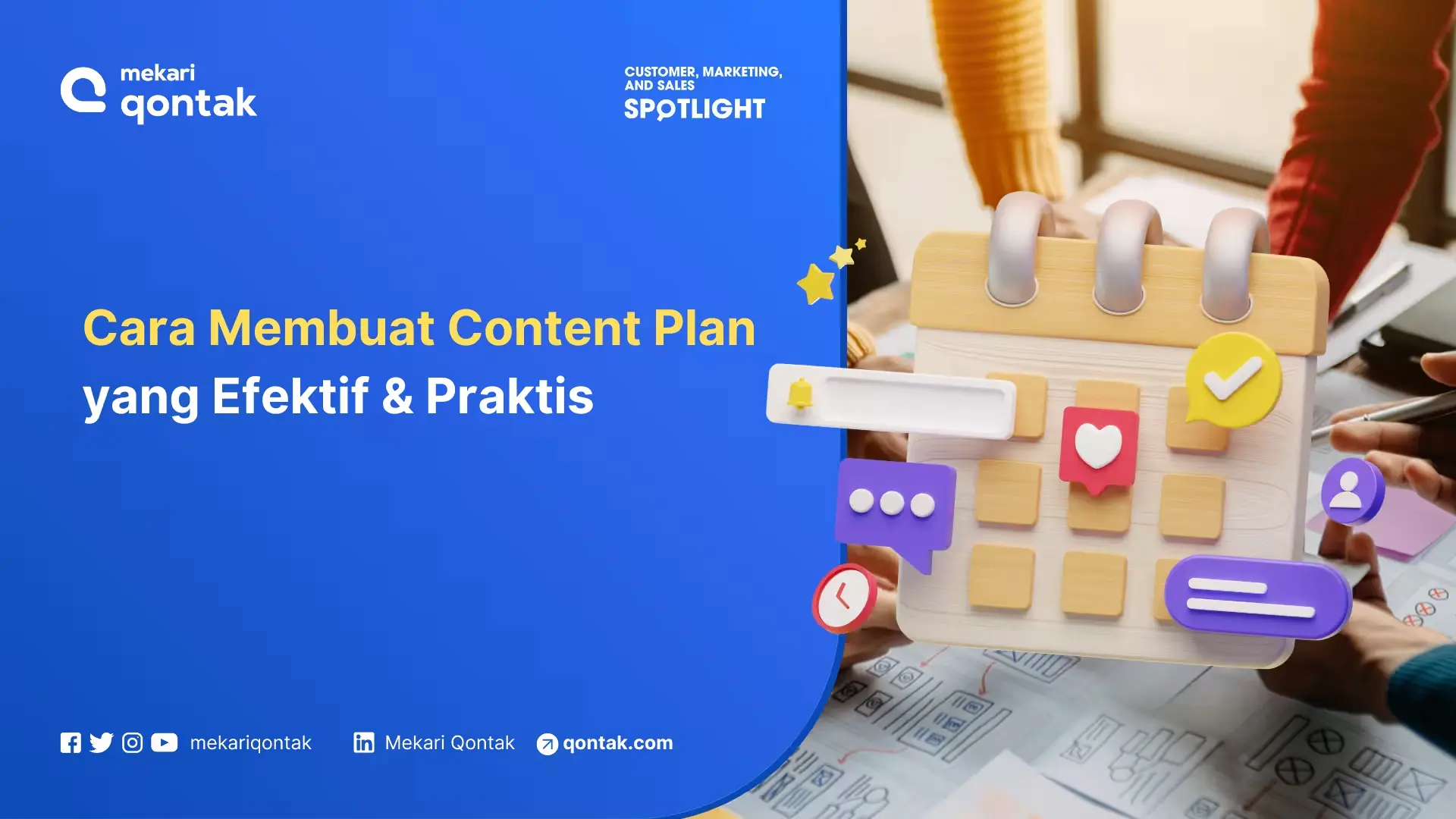 Cara Membuat Content Plan yang Efektif & Praktis