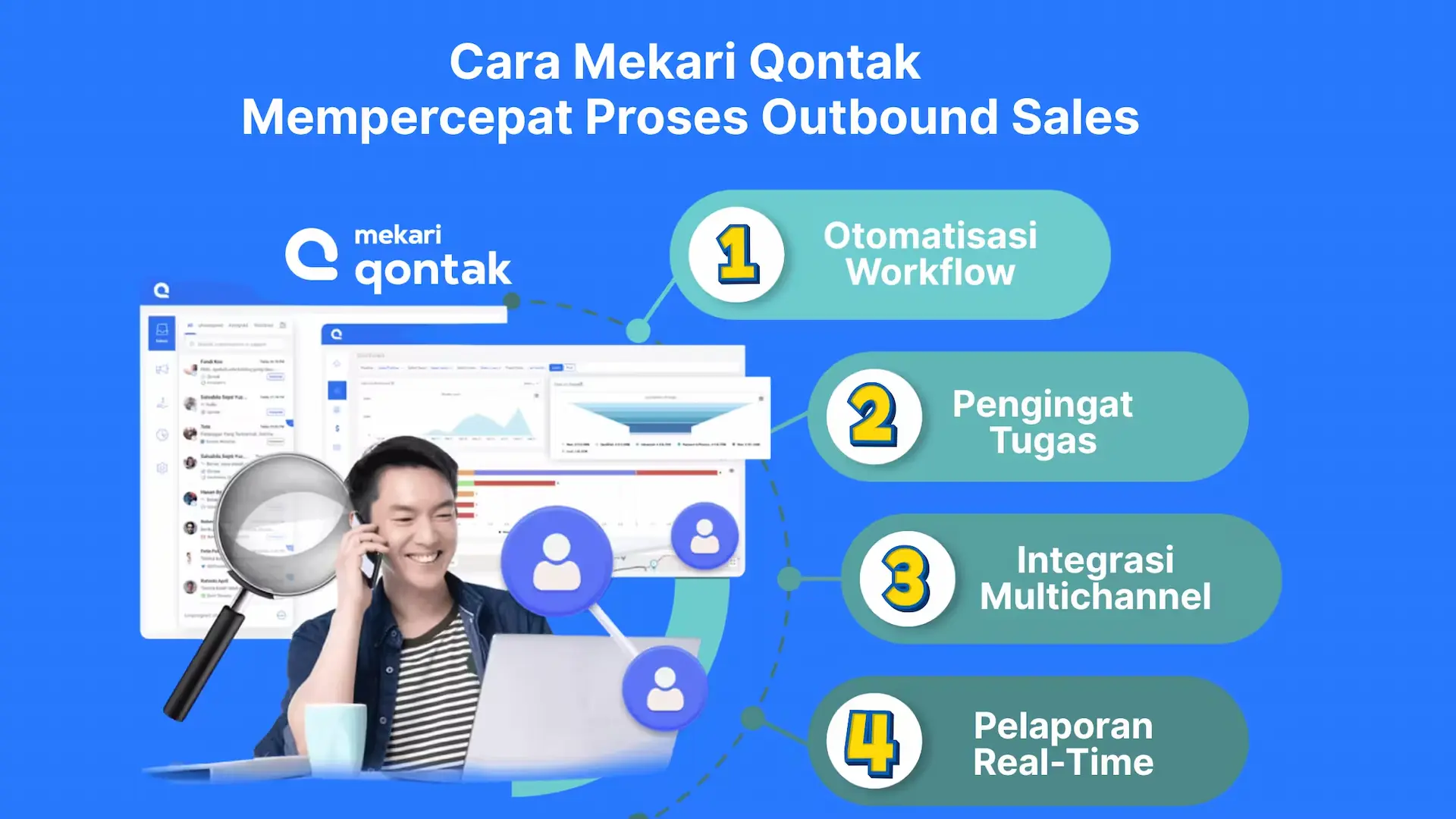 Cara Mekari Qontak Mempercepat Proses Outbound Sales Cara Mempercepat Proses Outbound Sales dengan Mekari Qontak
