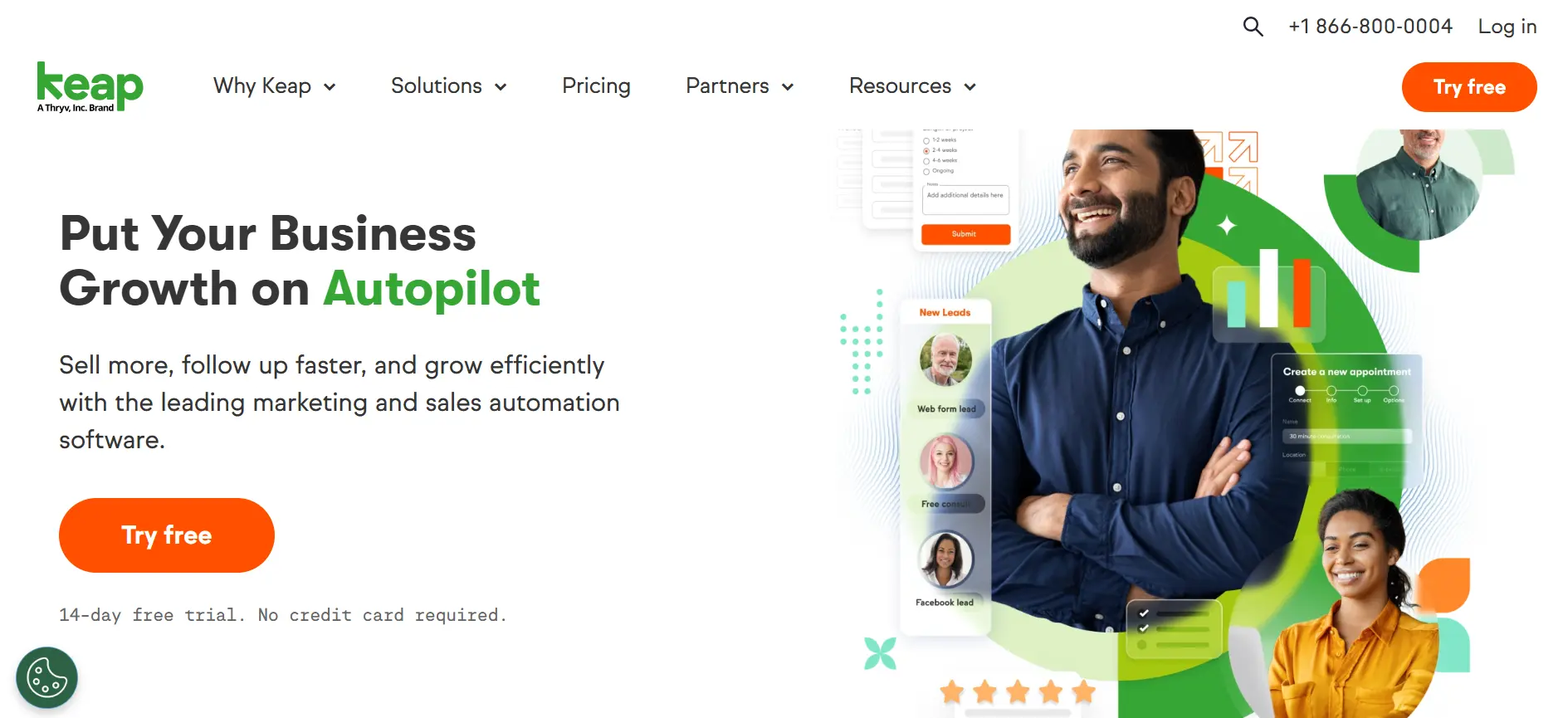 Halaman Homepage Aplikasi Sales Rokok Keap