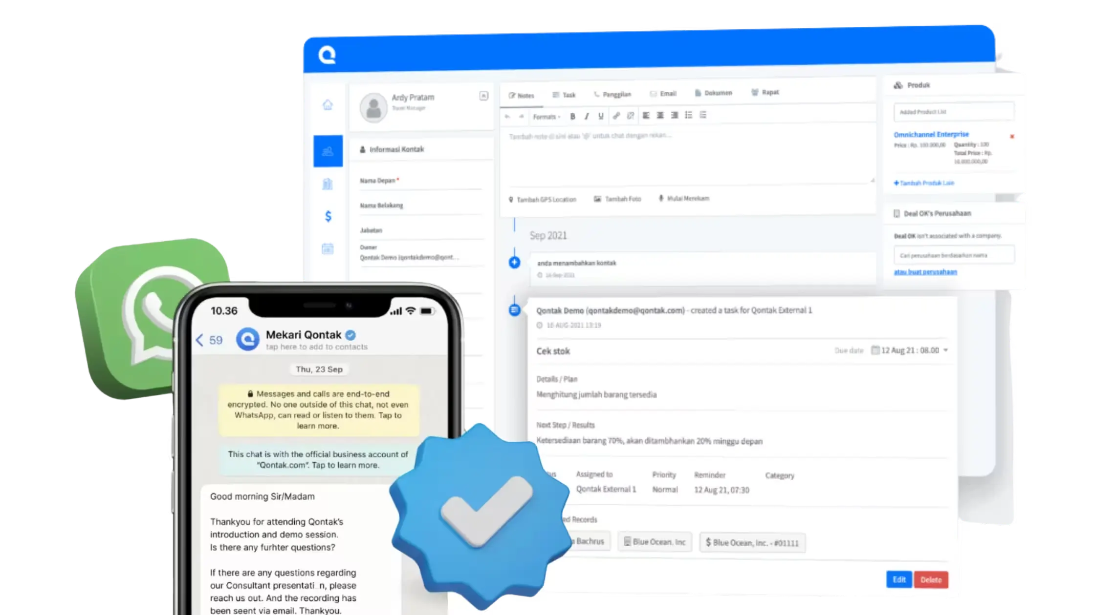 WhatsApp API untuk Komunikasi Lebih Cepat dan Terpusat WhatsApp API untuk Komunikasi Lebih Cepat dan Terpusat