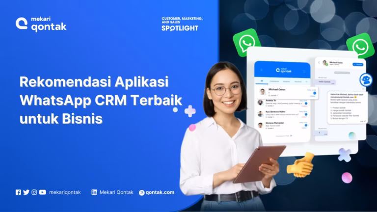 10 Rekomendasi Aplikasi WhatsApp CRM Terbaik untuk Bisnis