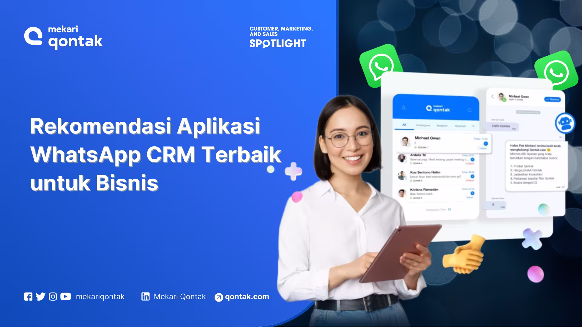 Rekomendasi Aplikasi WhatsApp CRM Terbaik untuk Bisnis