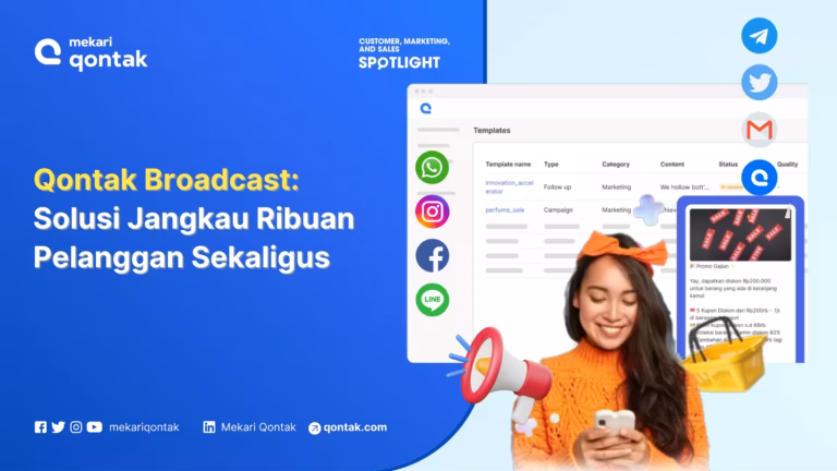 Mengenal Qontak Broadcast: Solusi Jangkau Ribuan Pelanggan Sekaligus Secara Otomatis
