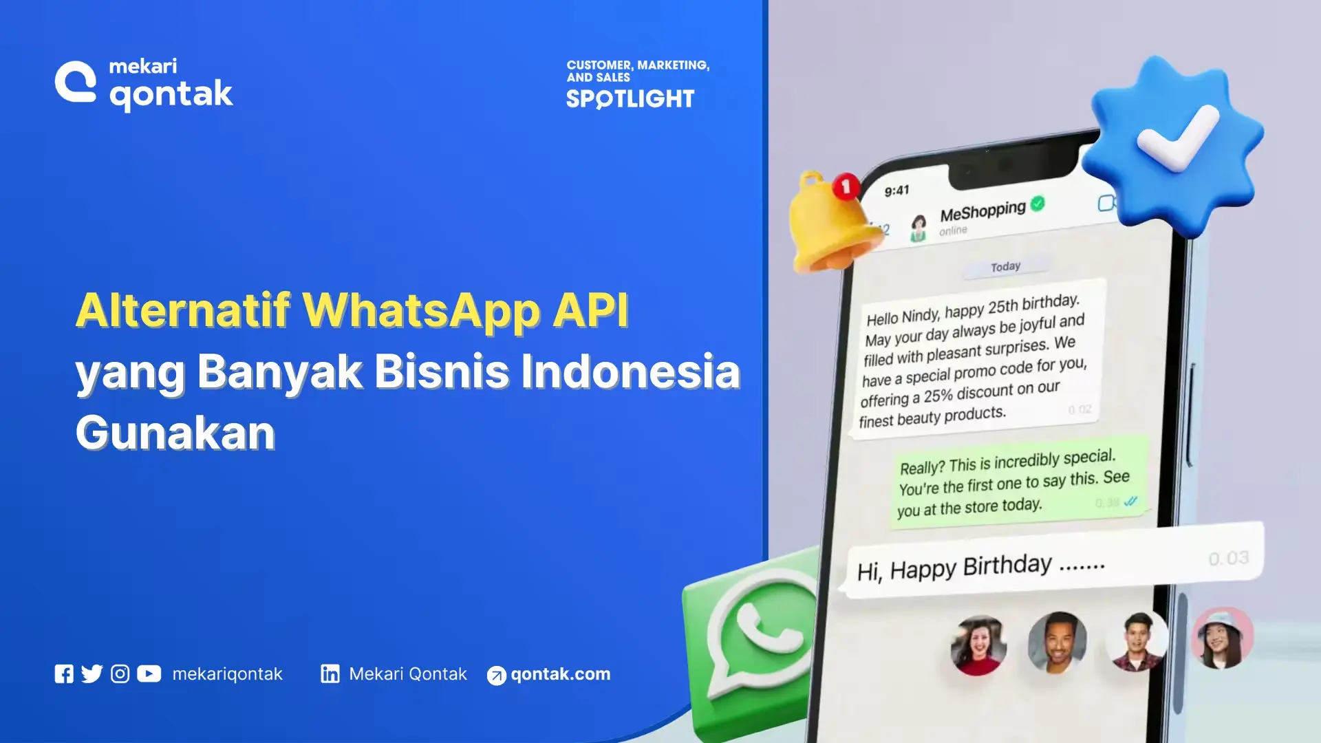 Alternatif WhatsApp API Terbaik untuk Efisisensi Bisnis