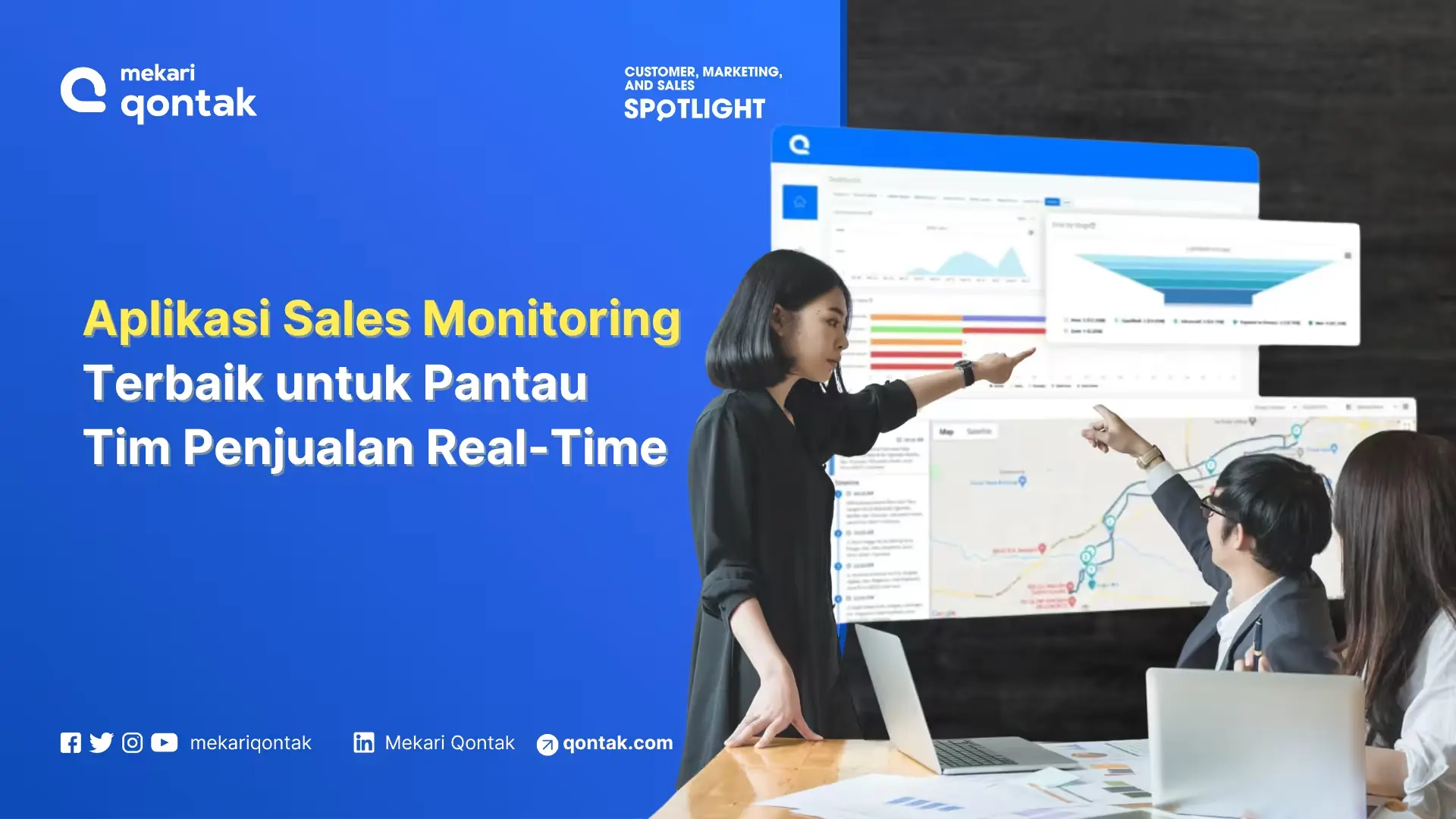 Aplikasi Sales Monitoring Terbaik untuk Pantau Tim Sales secara Real-Time