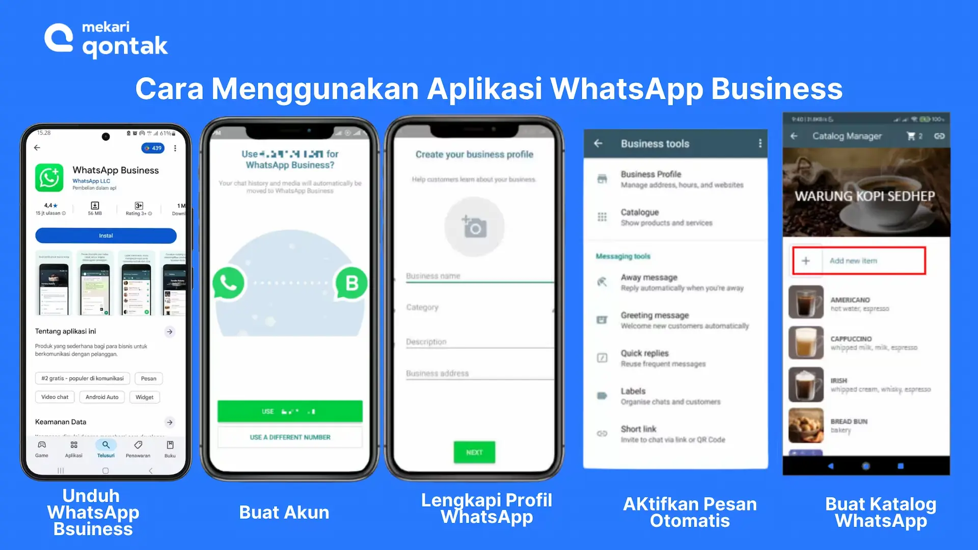 Cara Menggunakan Aplikasi WhatsApp Business