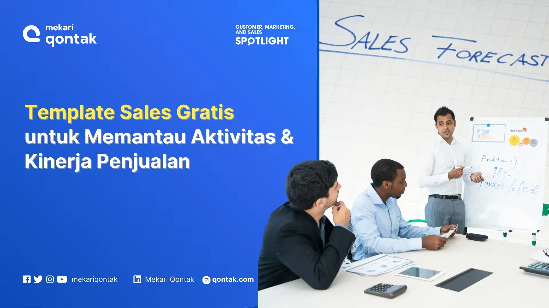 Contoh Template Sales Gratis untuk Memantau Aktivitas dan Kinerja Penjualan