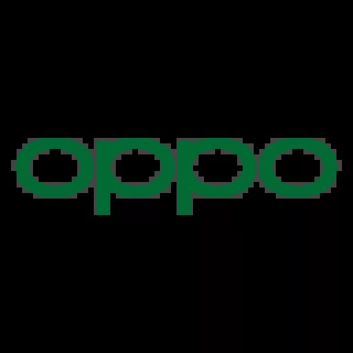 Logo berwarna hijau memperlihatkan merek teknologi, OPPO, yang dikenal dengan produk smartphone dan aksesori modernnya, menonjolkan inovasi dan gaya.