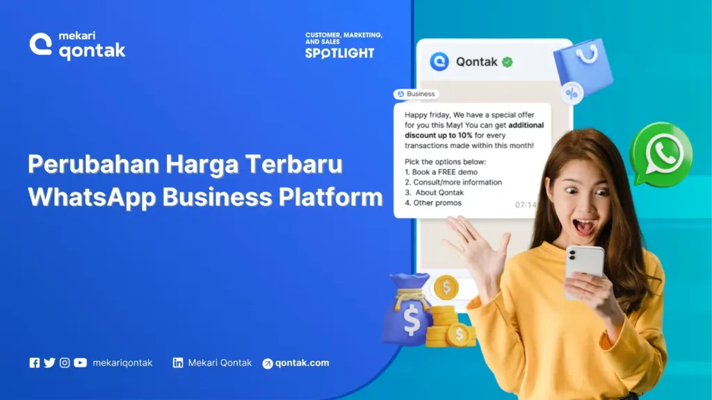 Pembaruan Harga WhatsApp Business Platform Terbaru dan Cara Optimalkan Biayanya