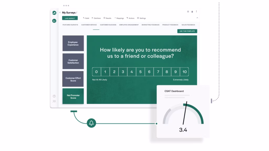 Dashboard GetFeedback