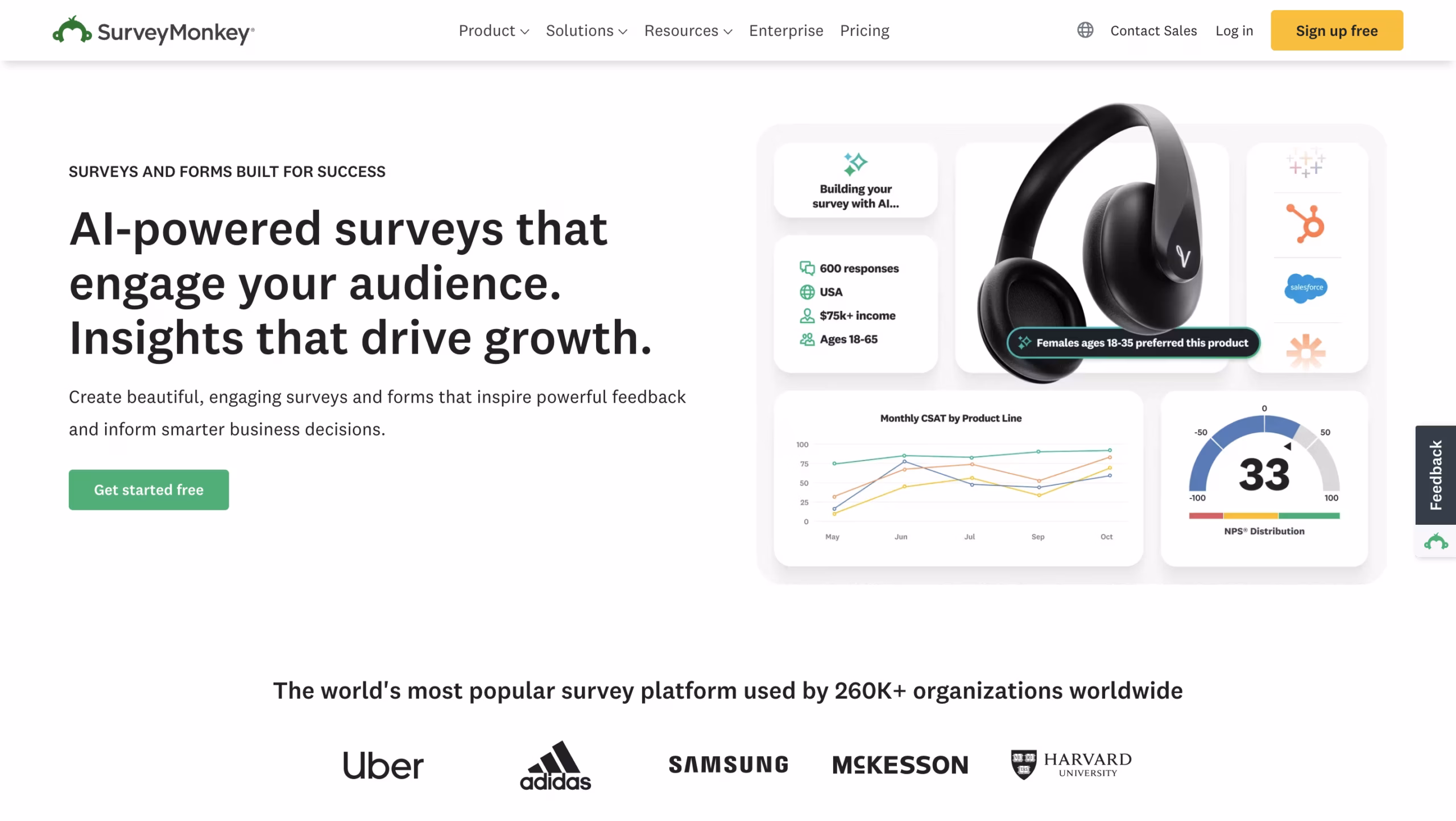 Tools digital marketing Survey Monkey