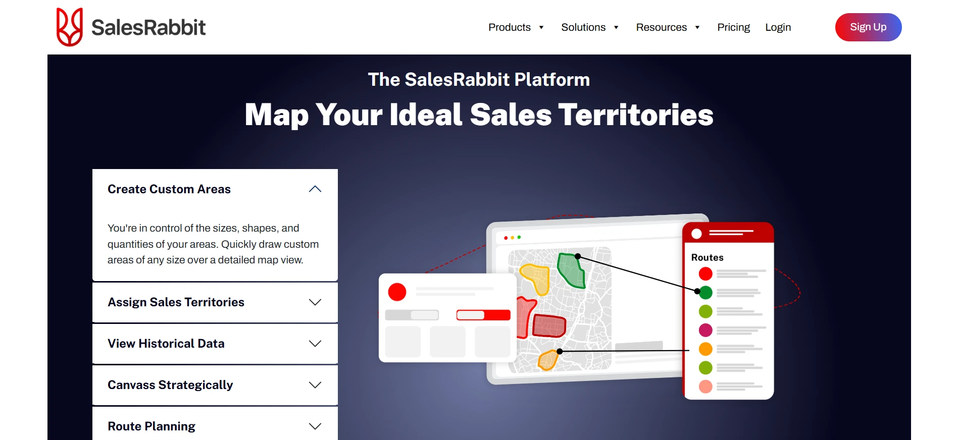 Tampilan Fitur Create Custom Area Sales Aplikasi Mapping Area SalesRabbit Fitur Create Custom Area Sales Aplikasi Mapping Area SalesRabbit