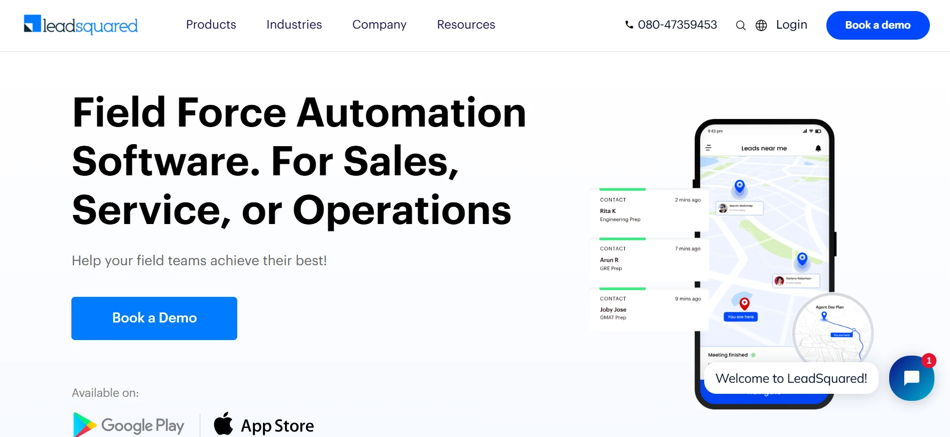 Tampilan Halaman Landing Page Field Force Automation Aplikasi Mapping Area Leadsquare Halaman Landing Page Field Force Automation Aplikasi Mapping Area Leadsquare