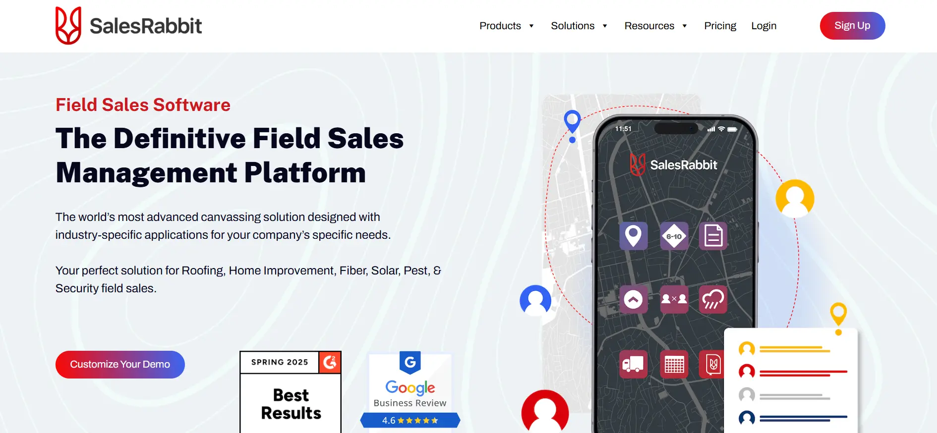 Tampilan Landing Page Field Sales Aplikasi Mapping Area SalesRabbit Landing Page Field Sales Aplikasi Mapping Area SalesRabbit