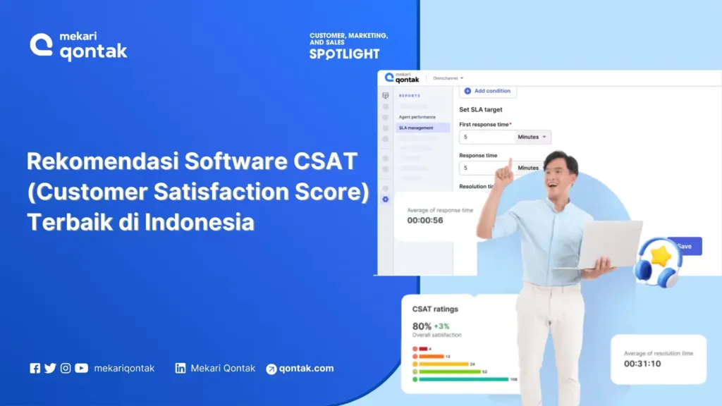 Rekomendasi Software Customer Satisfaction Score (CSAT) Terbaik