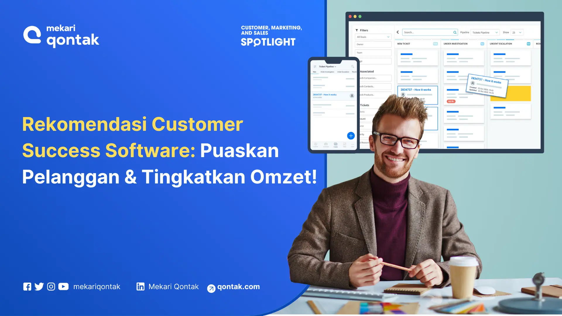 15 Rekomendasi Software Customer Success Terbaik untuk Bisnis