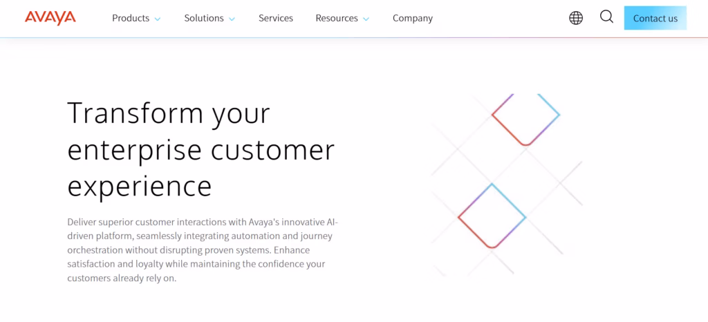 Ilustrasi Tampilan Dashboard Avaya