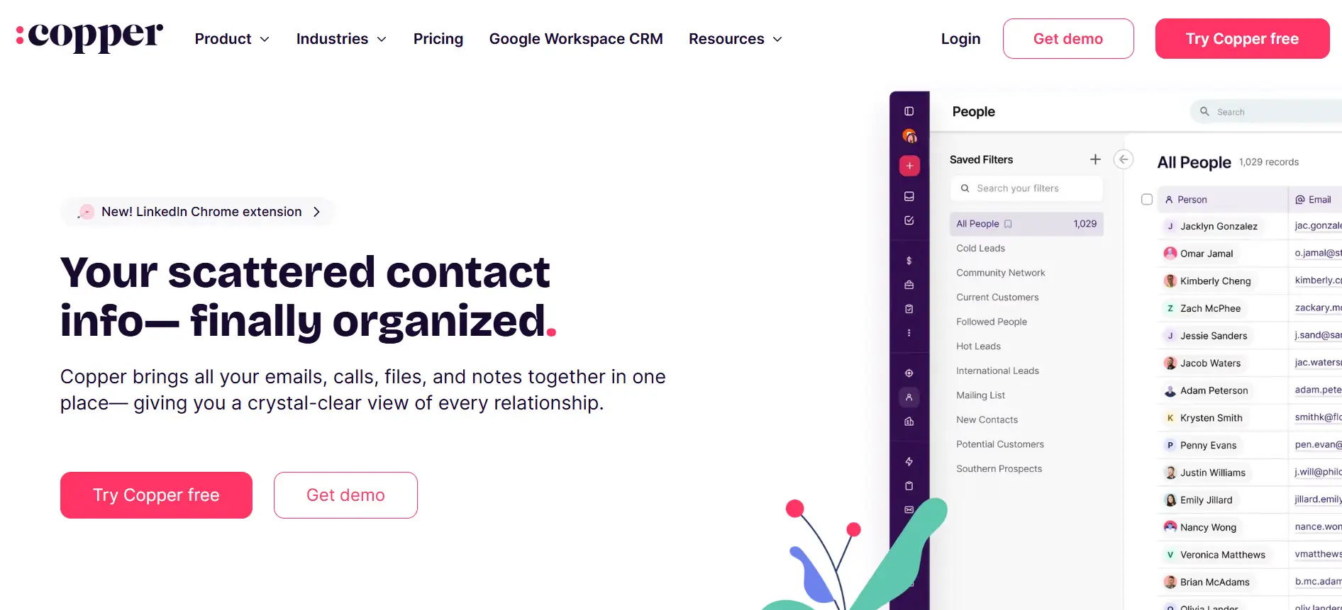 Tampilan Homepage Aplikasi Kunjungan Sales Copper Copper