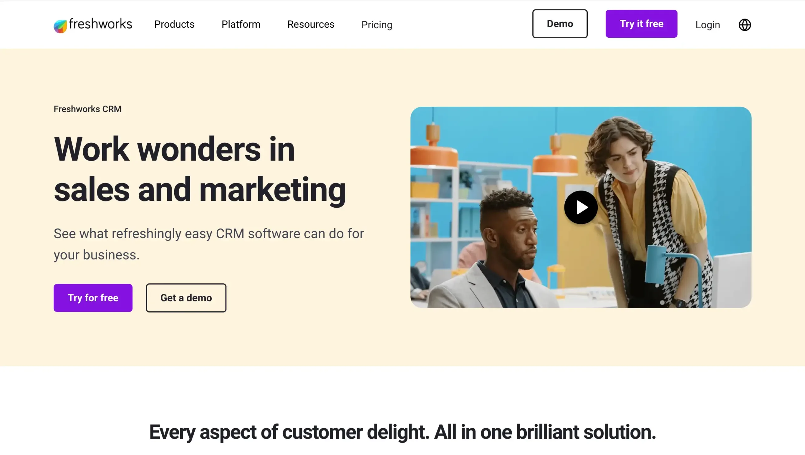 Mobile CRM Software Freshworks