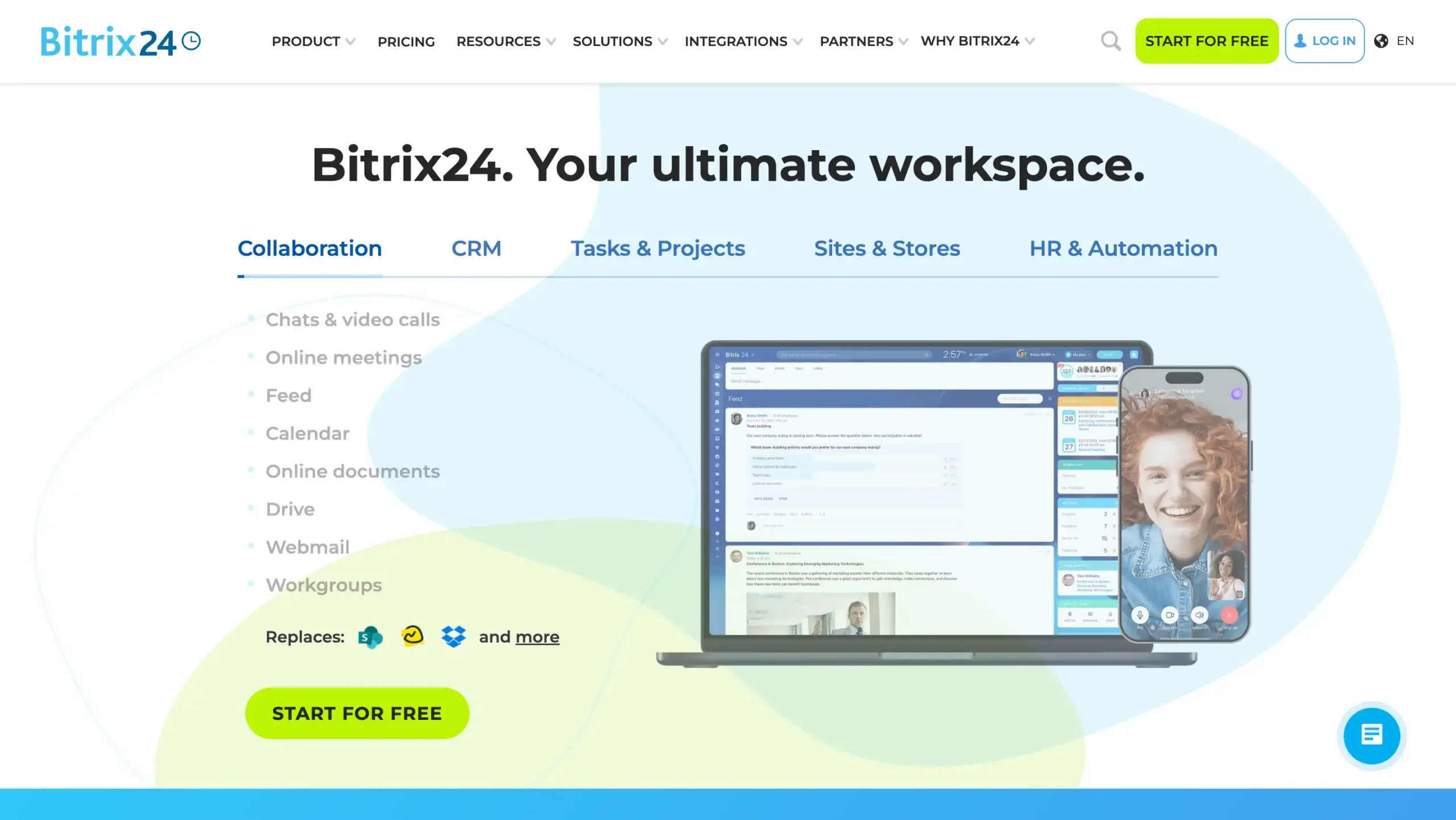 Landing Page Bitrix24 software follow up tracking terbaik-Bitrix24