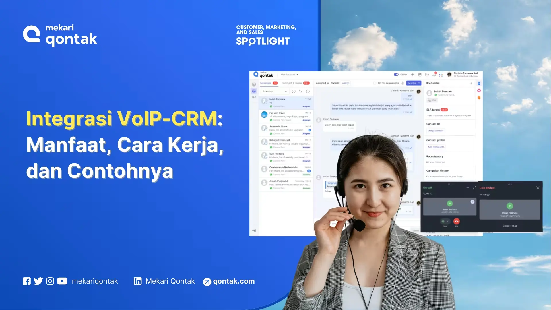 Apa Itu Integrasi VoIP-CRM? Manfaat, Cara Kerja, dan Contohnya