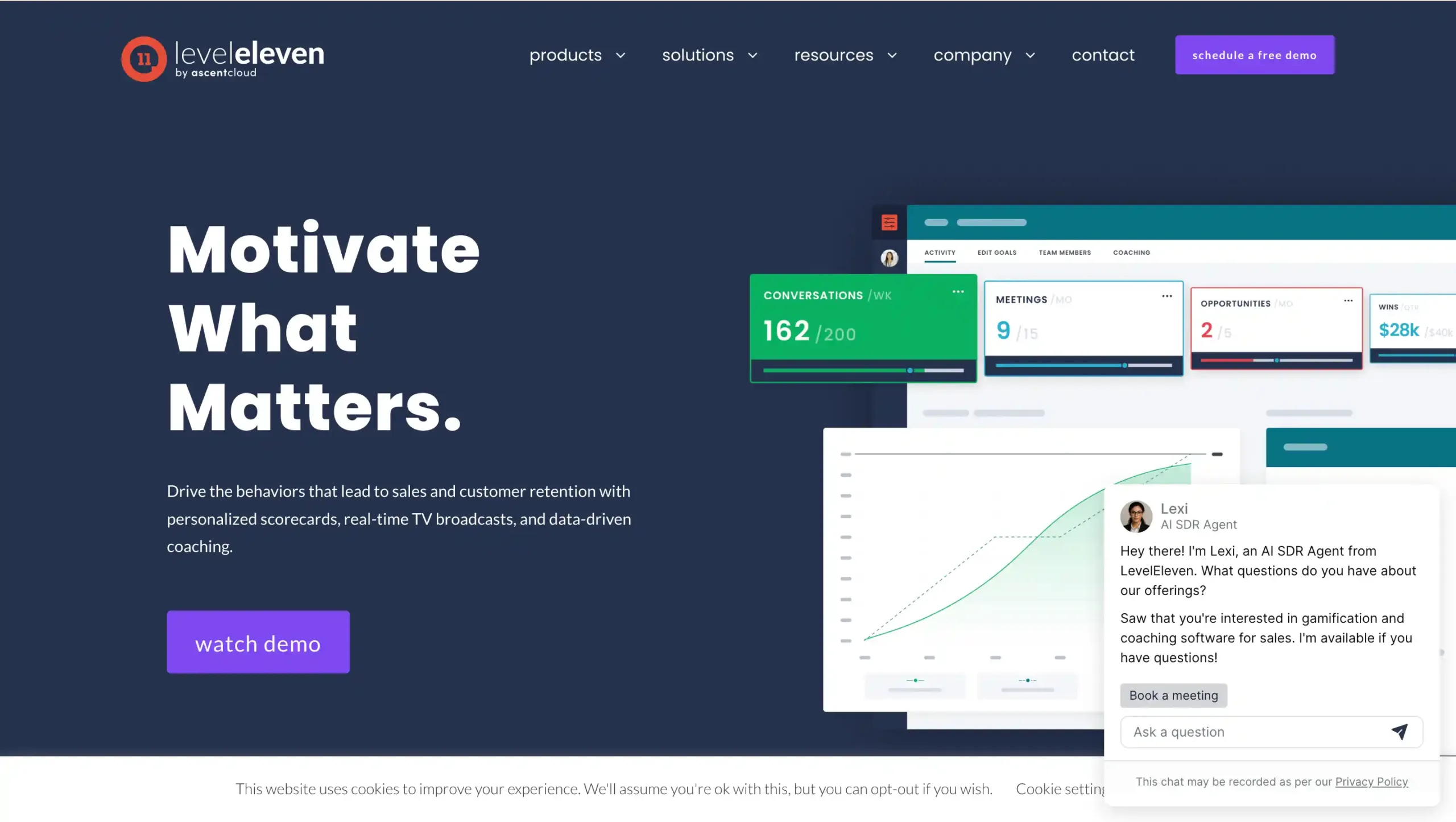 Landing Page LevelEleven LevelEleven-Sales Enablement Tools