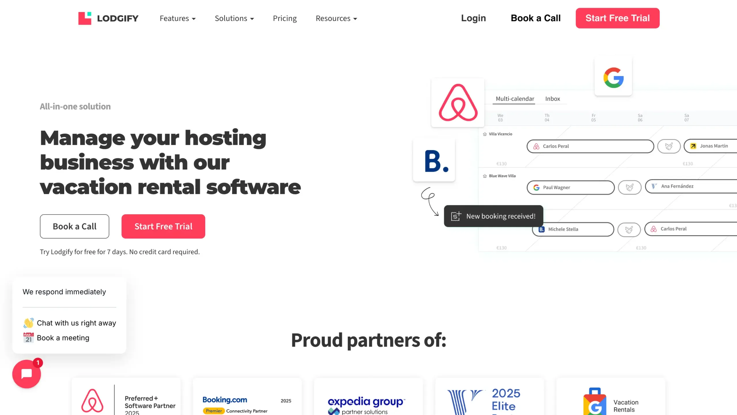 Landing Page Lodgify Lodgify-Channel Management Software