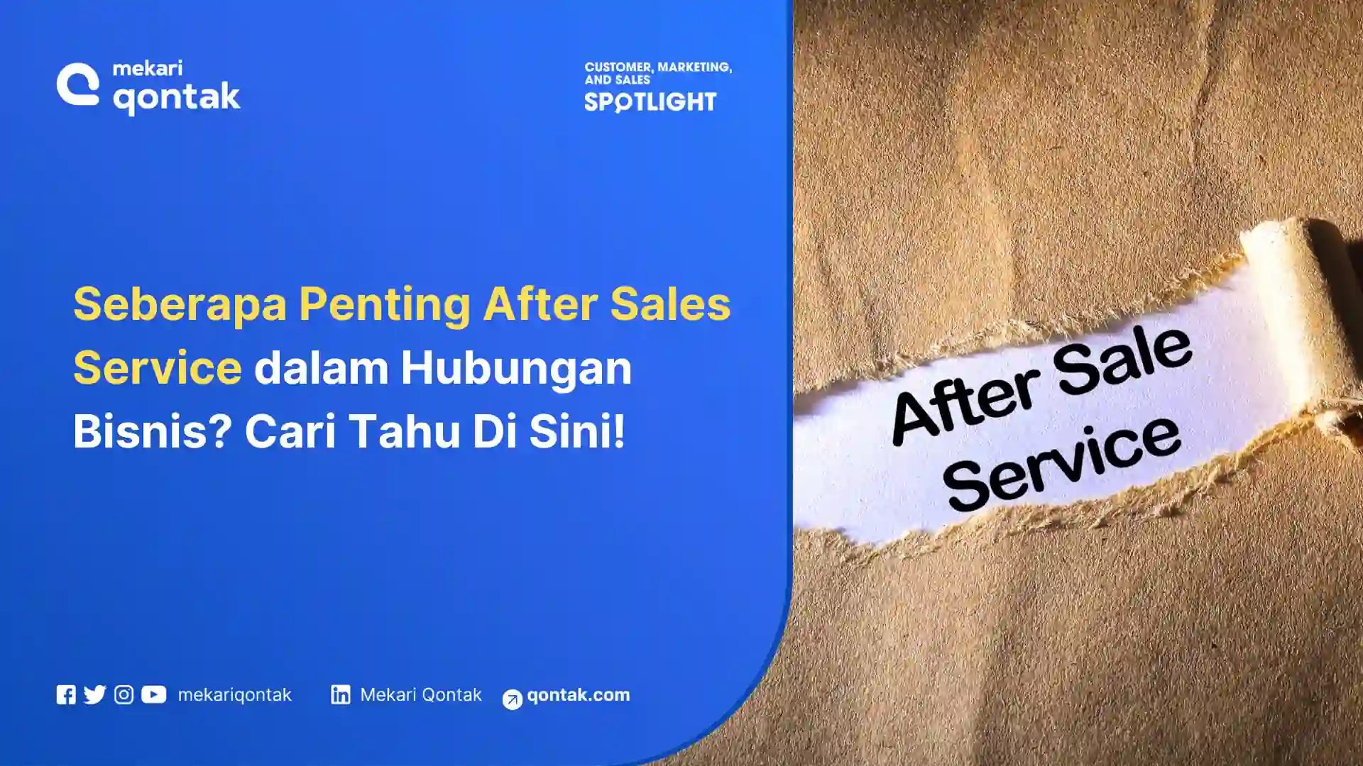 Mengenal Pentingnya After Sales Service, Contoh dan Tips Sukses