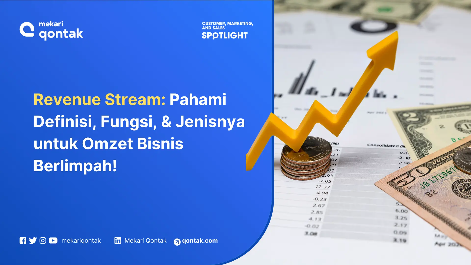 Mengenal Revenue Stream, Fungsi, Jenis dan Contohnya