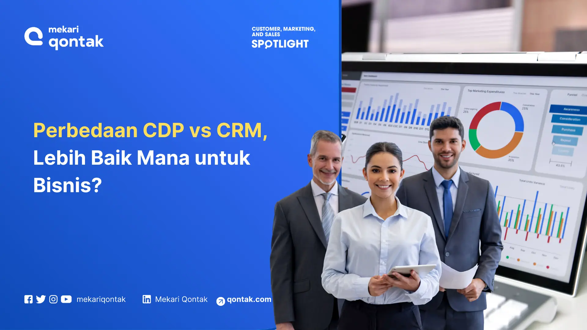 Perbedaan CDP vs CRM, Lebih Baik Mana untuk Bisnis