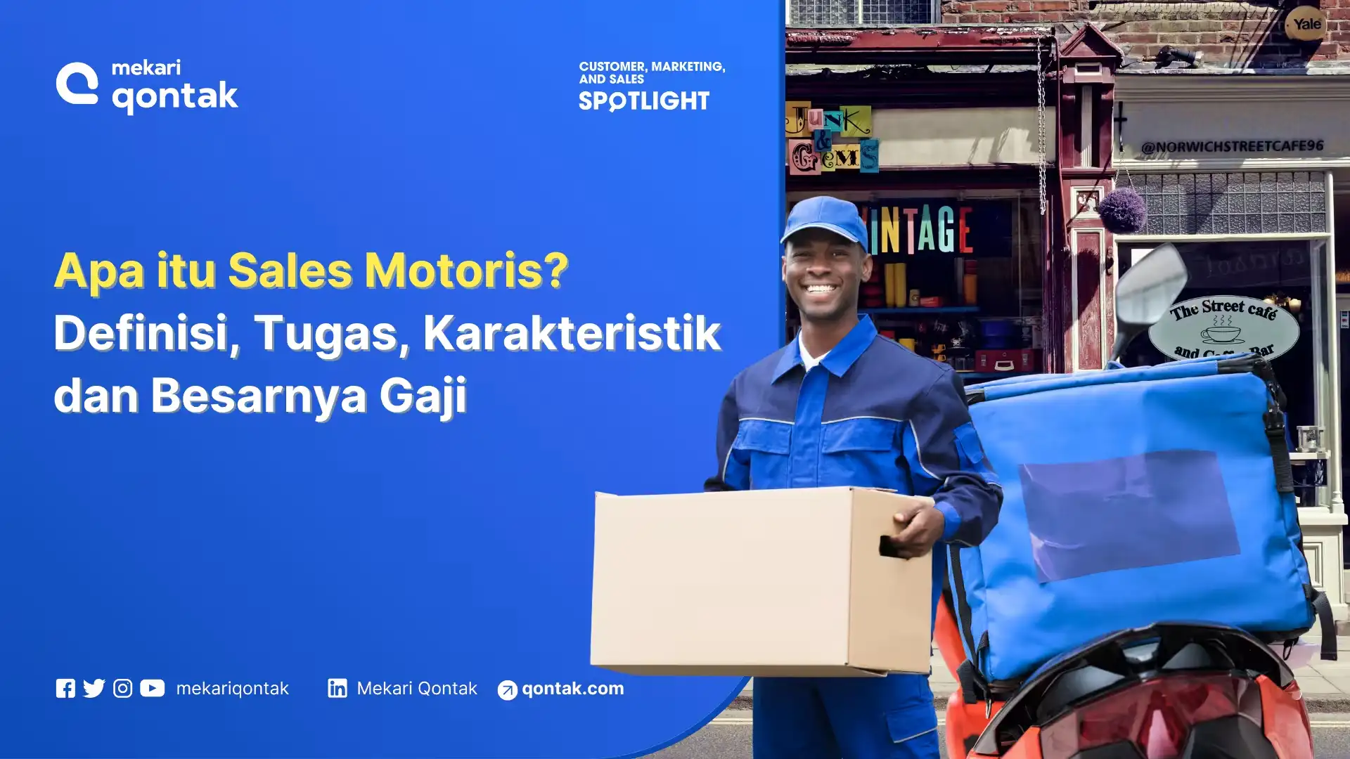 Sales Motoris: Definisi, Tugas, Ciri-Ciri, Gaji, dan Tips Suksesnya