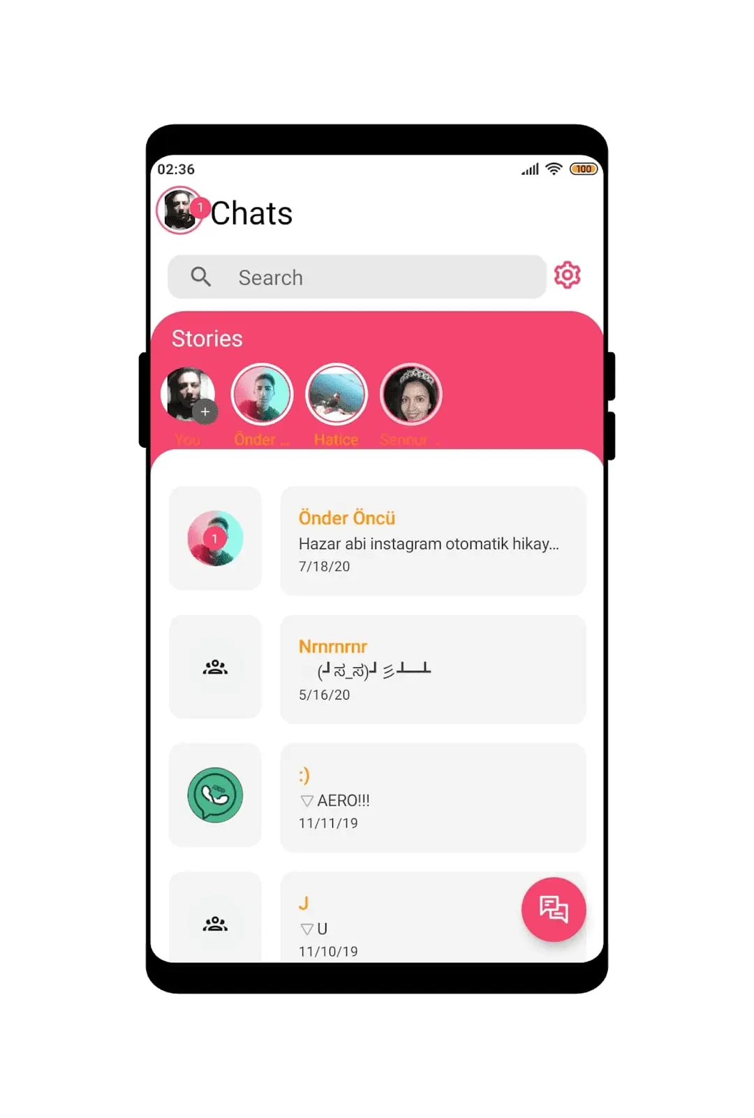 WhatsApp Aero